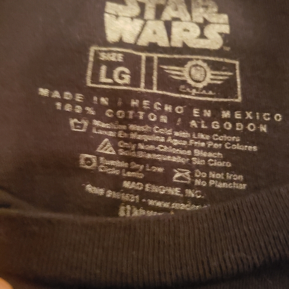 Star wars the force awakens storm.trooper shirt size large - Picture 3 of 3